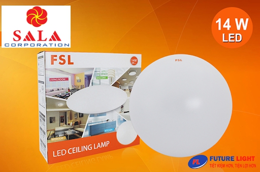 Đèn ốp trần LED 14W FSL FSC050 14W-W